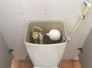 Cách sửa phao nước bồn cầu bị rò 