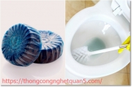 Tổng hợp các loại viên tẩy bồn cầu cực mạnh