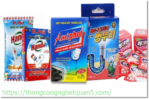 bột thông cống