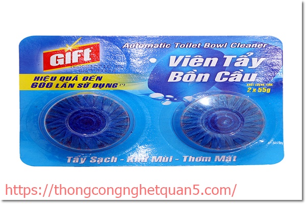 Vi&ecirc;n tẩy bồn cầu Gift