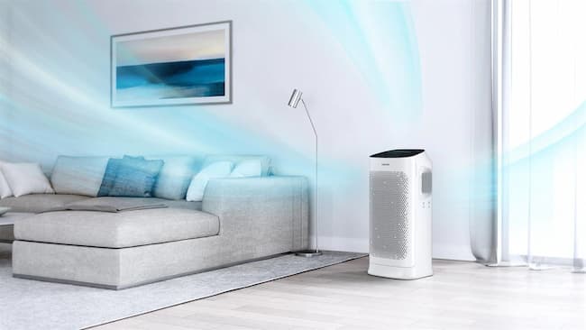 D&ugrave;ng m&aacute;y lọc kh&ocirc;ng kh&iacute; để khử m&ugrave;i h&ocirc;i ph&ograve;ng ngủ l&agrave; c&aacute;ch nhanh nhất