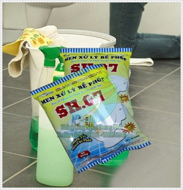 C&aacute;ch sử dụng bột ph&acirc;n hủy bồn cầu