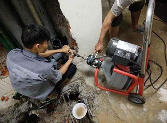 Dịch vụ th&ocirc;ng cống nghẹt quận 3 tiện lợi