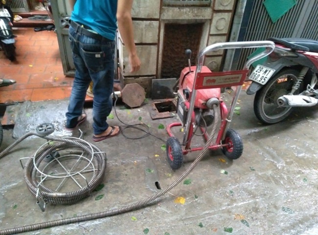 Dịch vụ thông cống nghẹt quận Bình Thạnh chuyên nghiệp