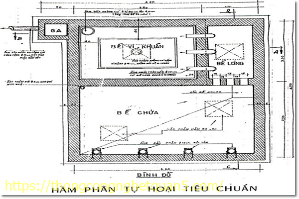 cách làm hầm tự hoại